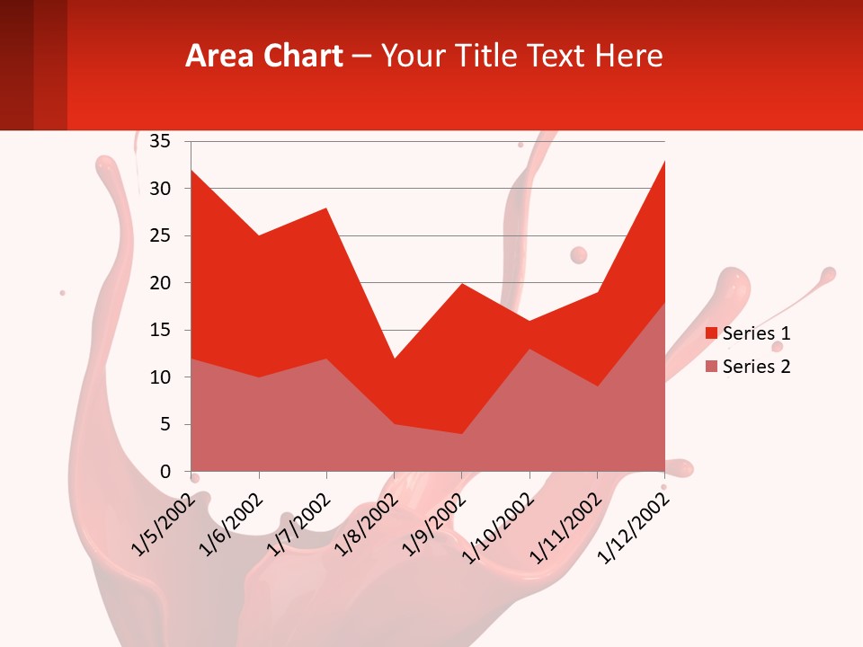 Abstract Motion Drop PowerPoint Template