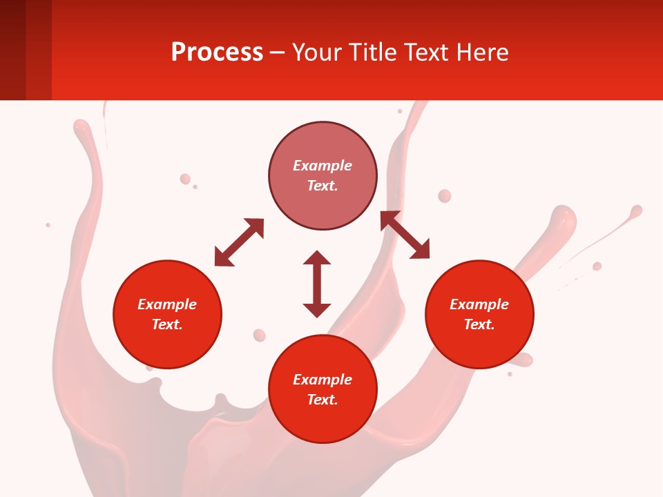 Abstract Motion Drop PowerPoint Template