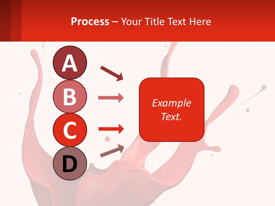 Abstract Motion Drop PowerPoint Template