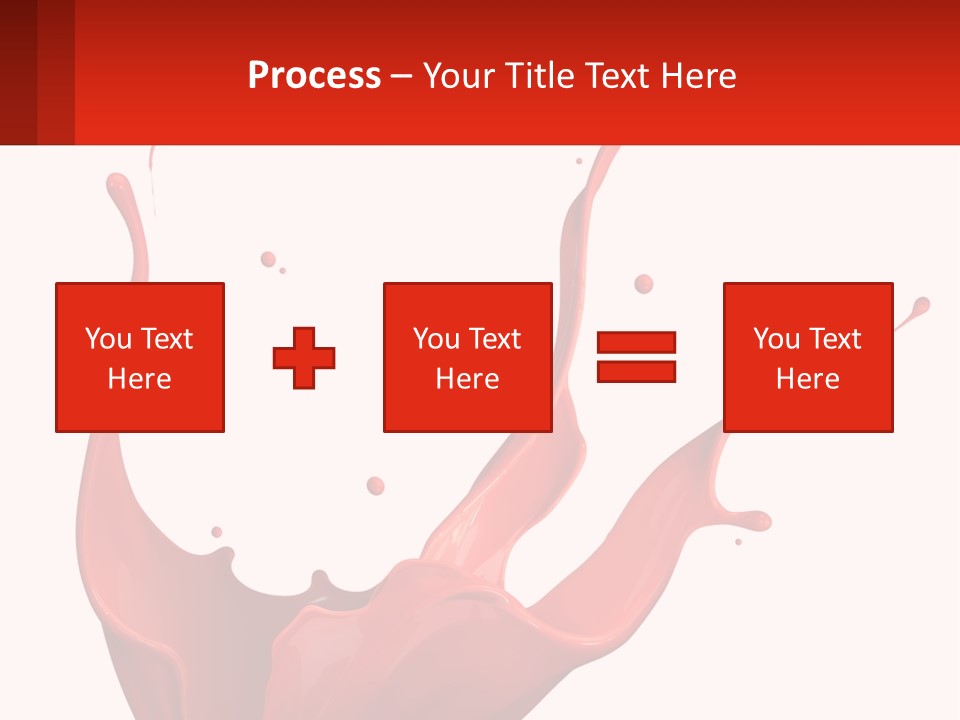Abstract Motion Drop PowerPoint Template