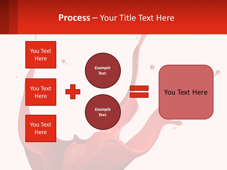 Abstract Motion Drop PowerPoint Template