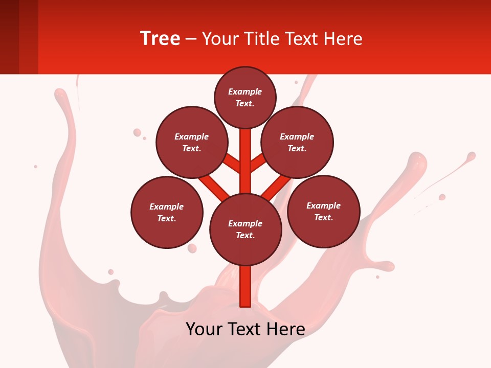 Abstract Motion Drop PowerPoint Template