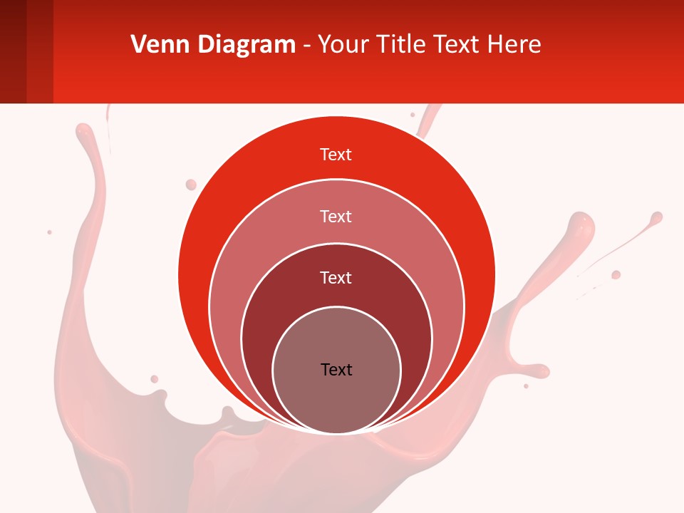 Abstract Motion Drop PowerPoint Template