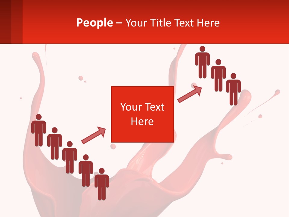 Abstract Motion Drop PowerPoint Template