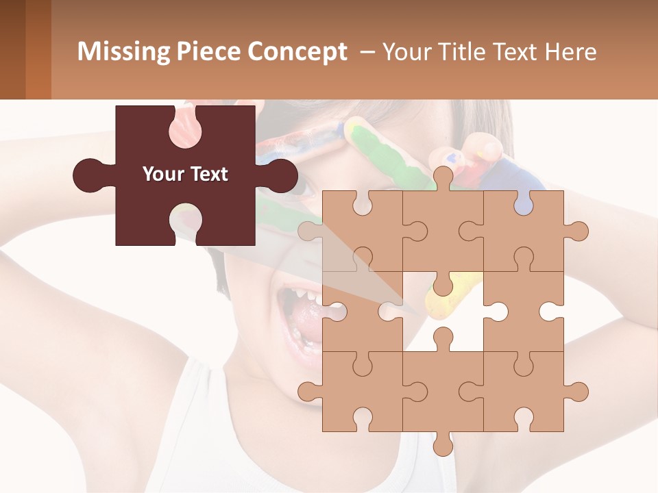 Fun Preschooler Assiduous PowerPoint Template