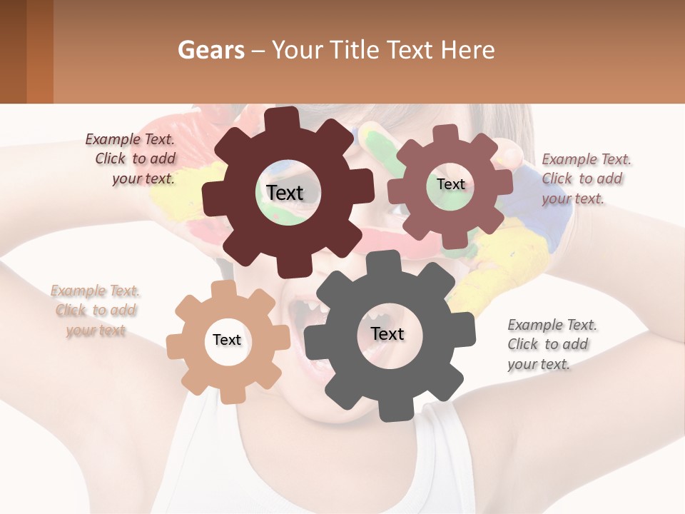 Fun Preschooler Assiduous PowerPoint Template