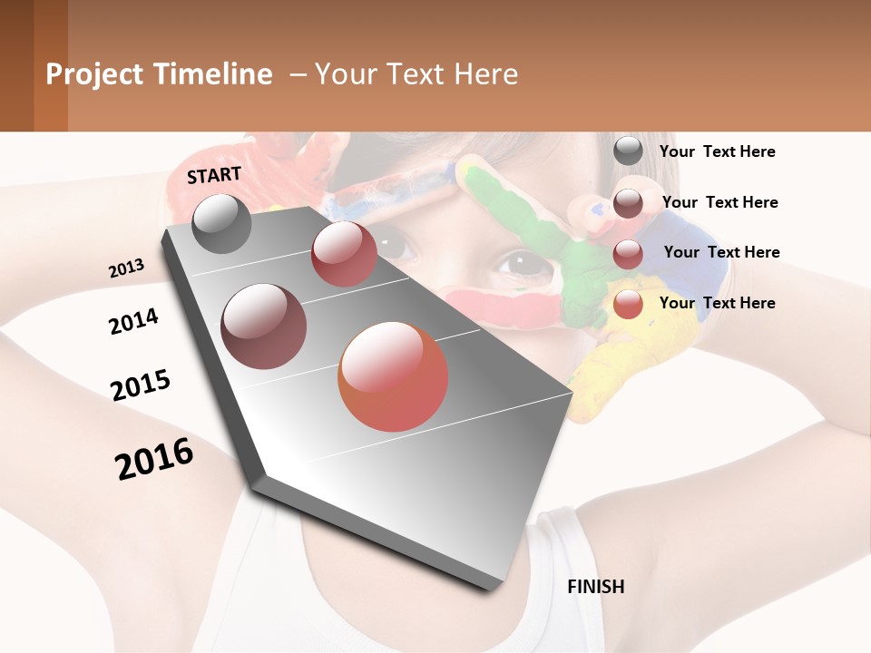 Fun Preschooler Assiduous PowerPoint Template