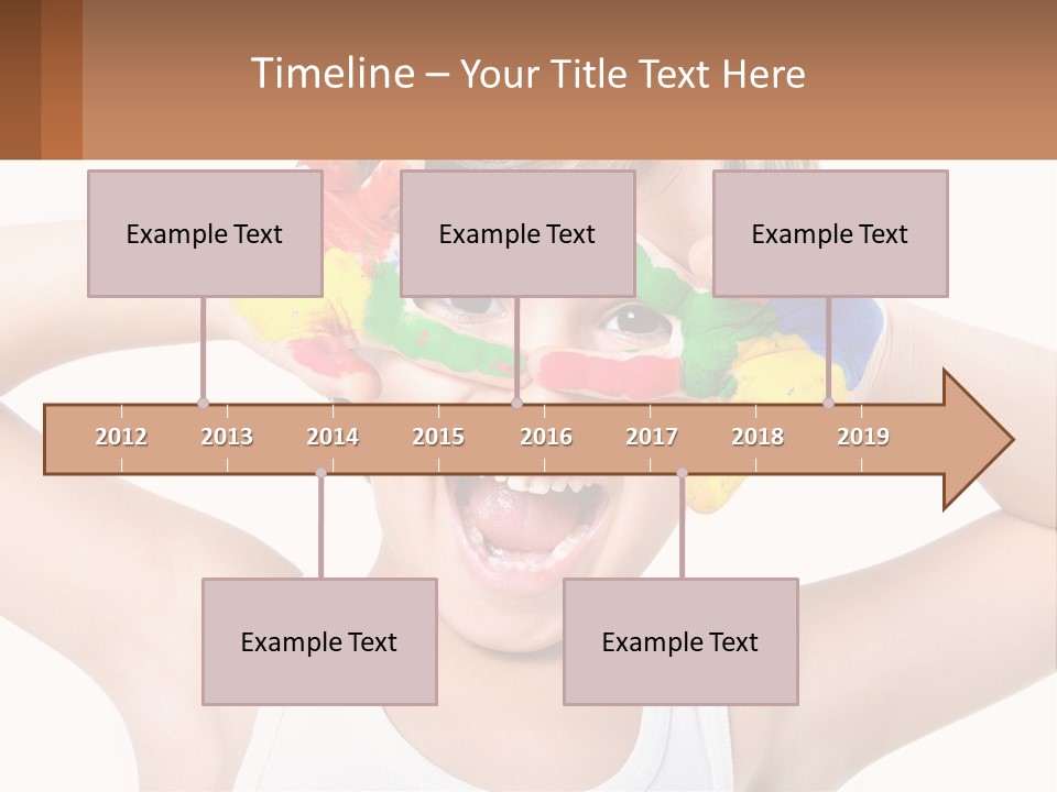 Fun Preschooler Assiduous PowerPoint Template
