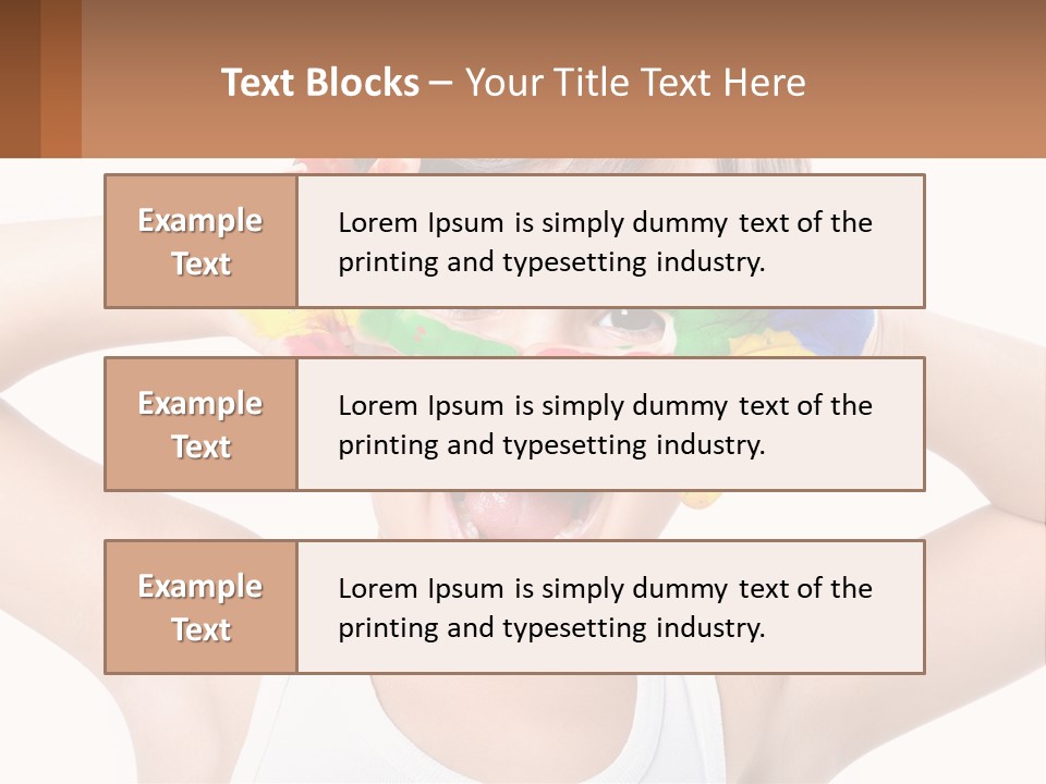 Fun Preschooler Assiduous PowerPoint Template