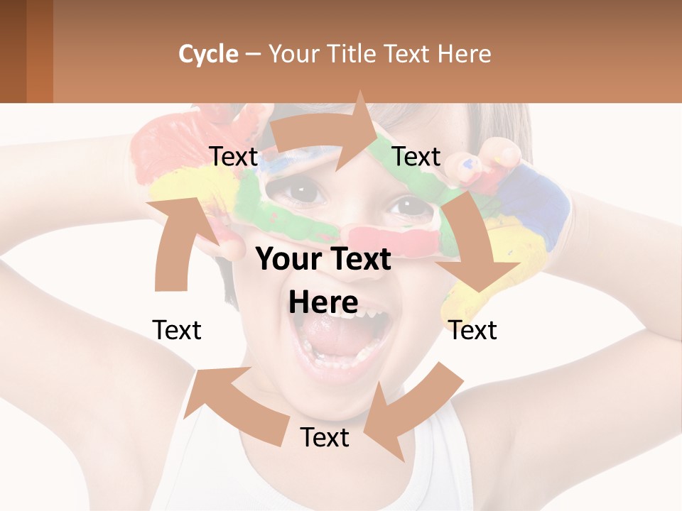 Fun Preschooler Assiduous PowerPoint Template