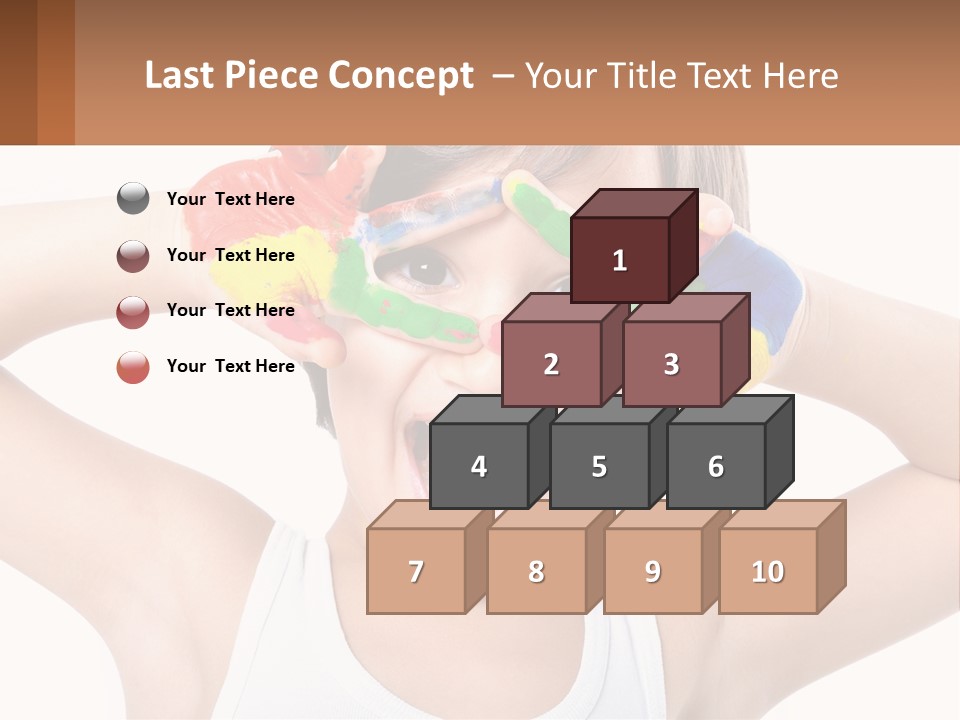 Fun Preschooler Assiduous PowerPoint Template