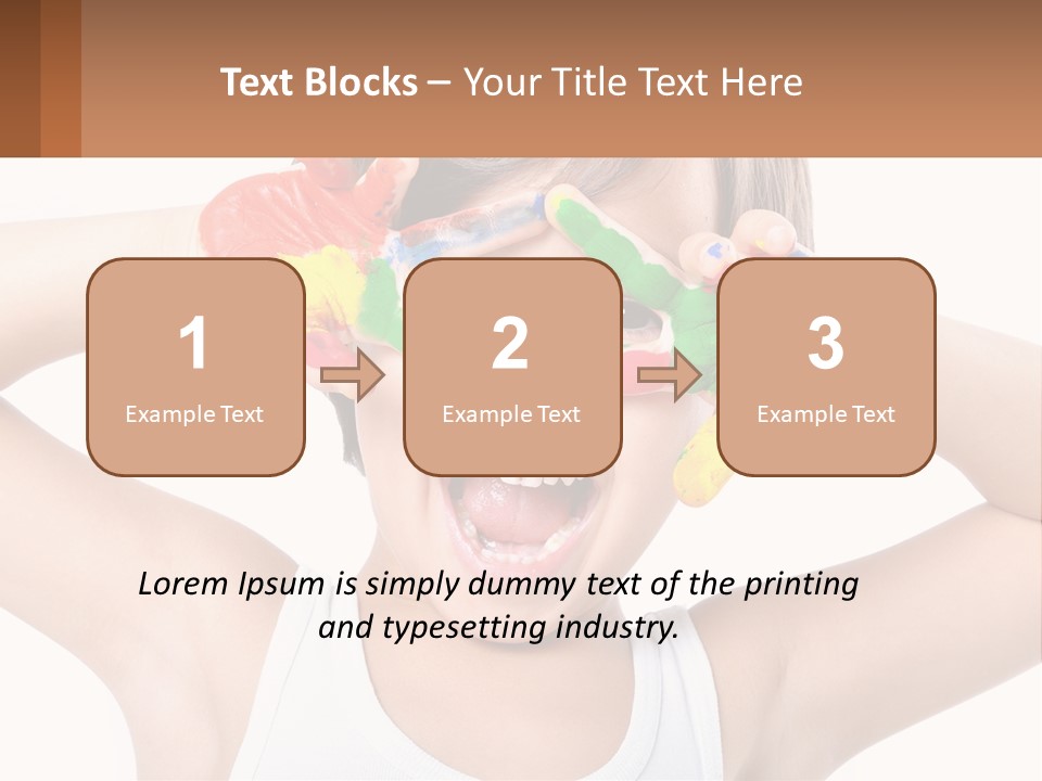 Fun Preschooler Assiduous PowerPoint Template