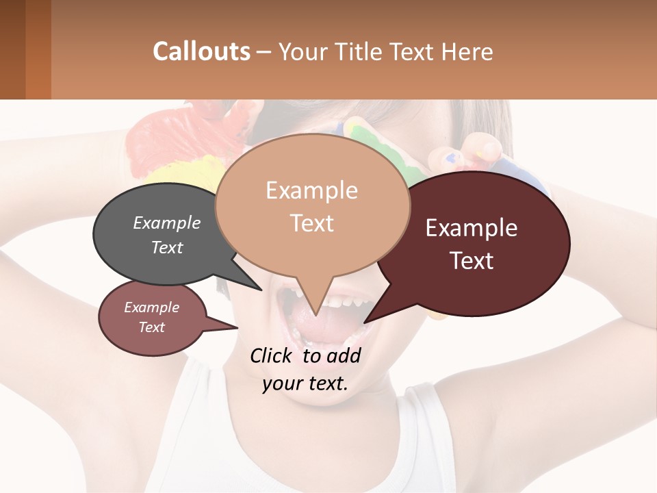 Fun Preschooler Assiduous PowerPoint Template