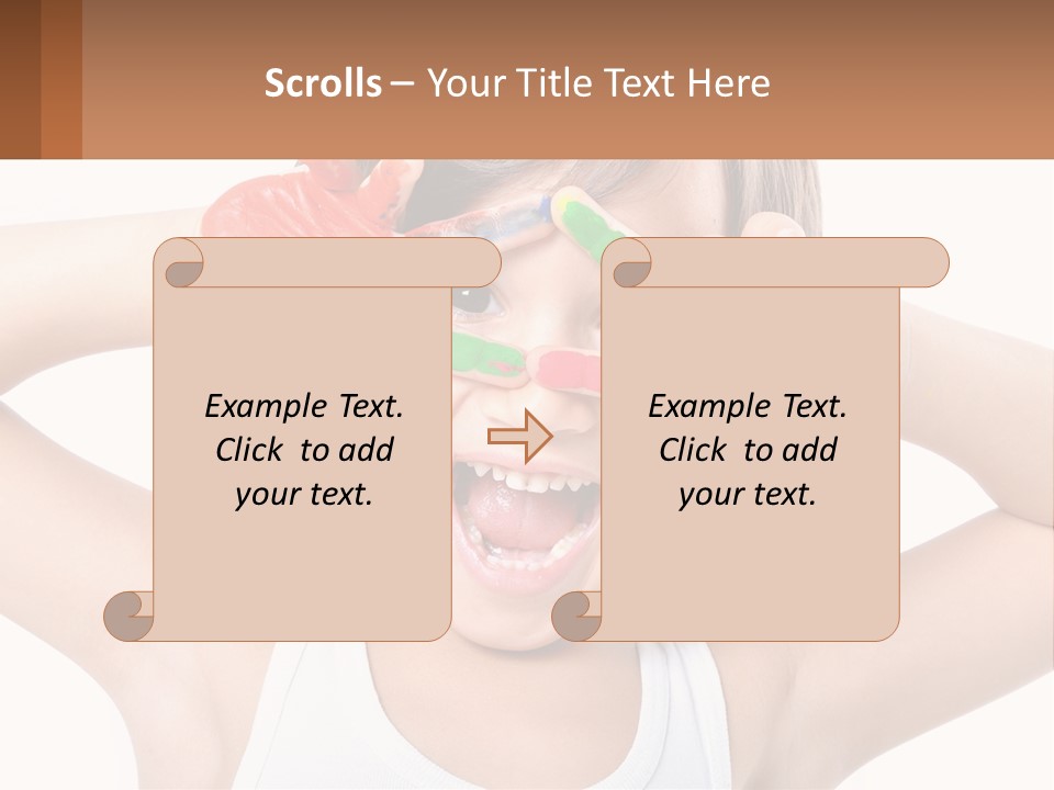 Fun Preschooler Assiduous PowerPoint Template