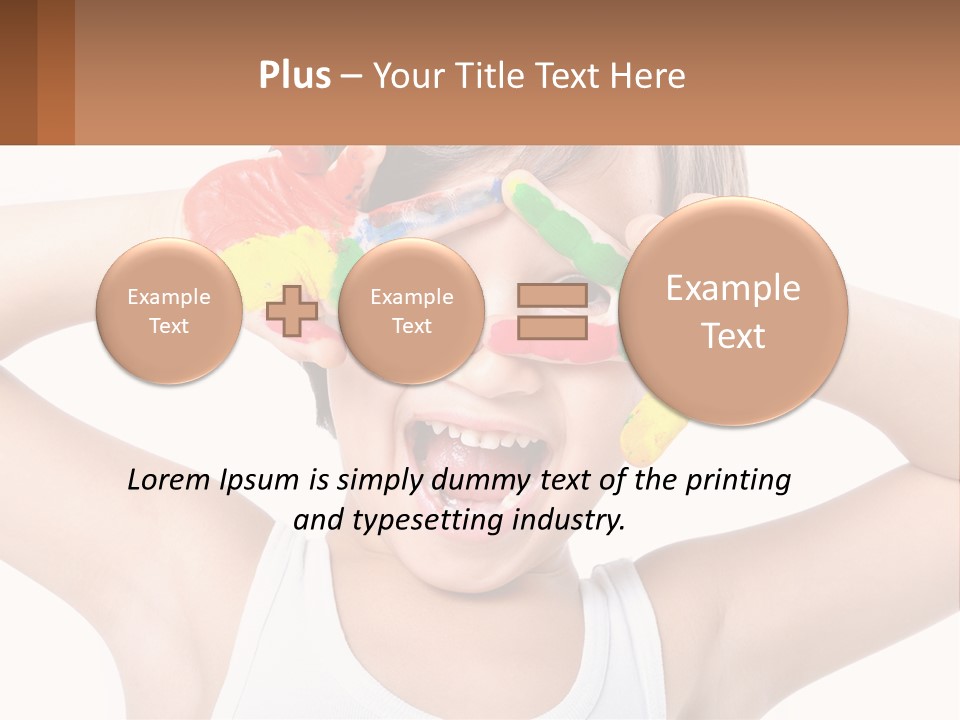 Fun Preschooler Assiduous PowerPoint Template