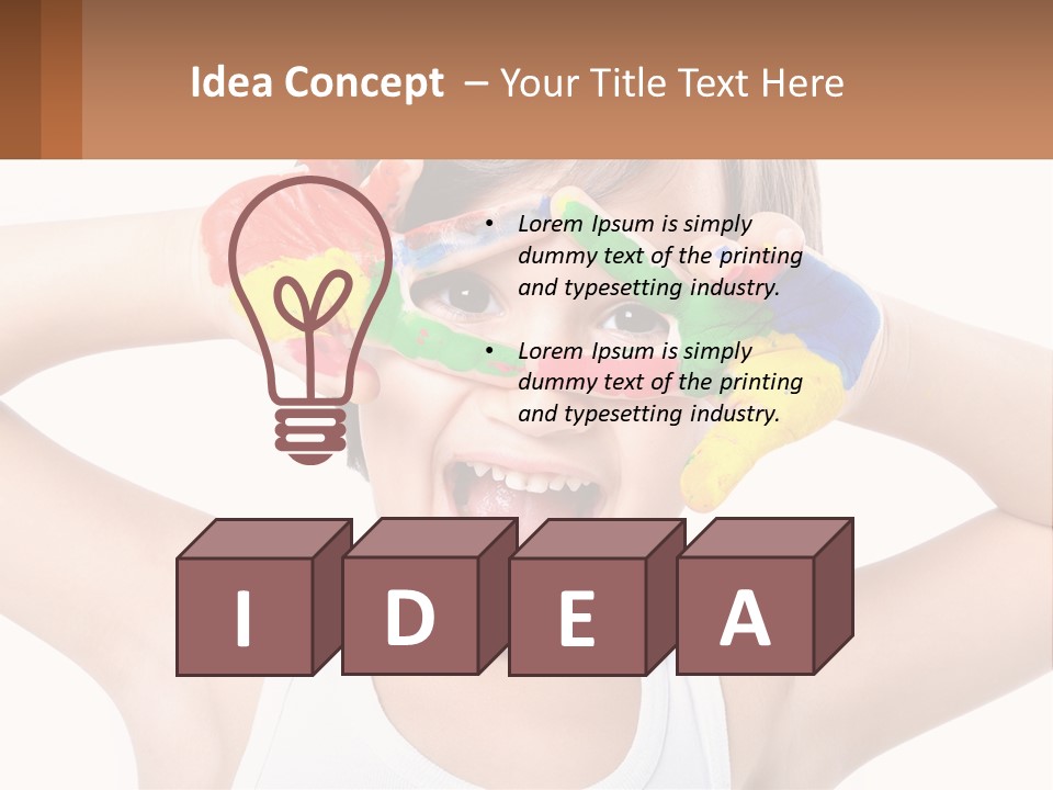 Fun Preschooler Assiduous PowerPoint Template