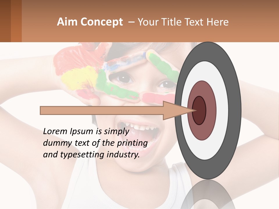 Fun Preschooler Assiduous PowerPoint Template