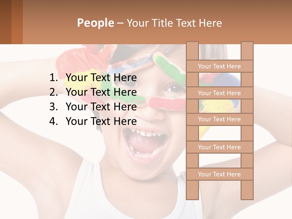 Fun Preschooler Assiduous PowerPoint Template