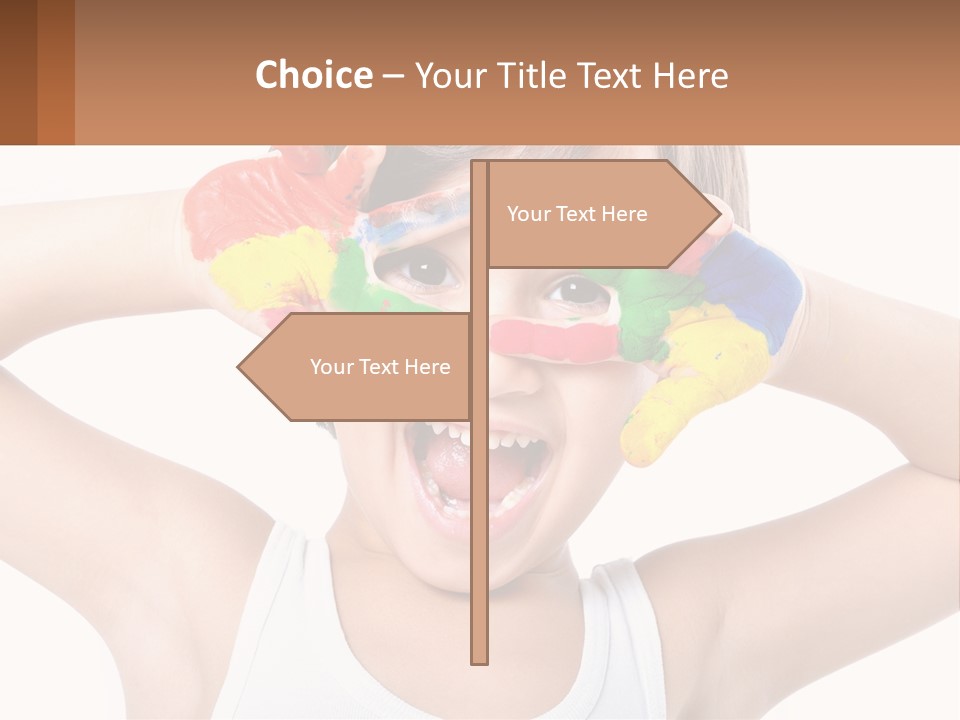 Fun Preschooler Assiduous PowerPoint Template