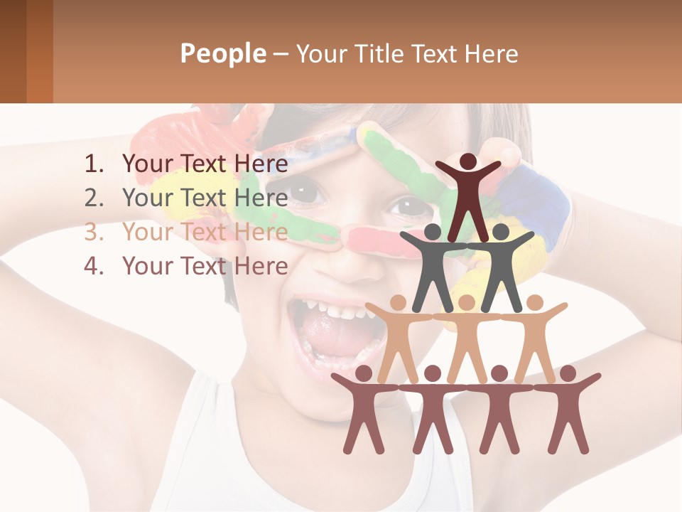 Fun Preschooler Assiduous PowerPoint Template