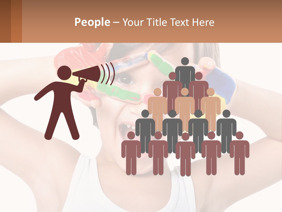 Fun Preschooler Assiduous PowerPoint Template