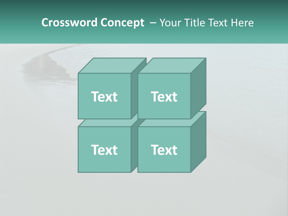 Calmer Blue Ocean PowerPoint Template
