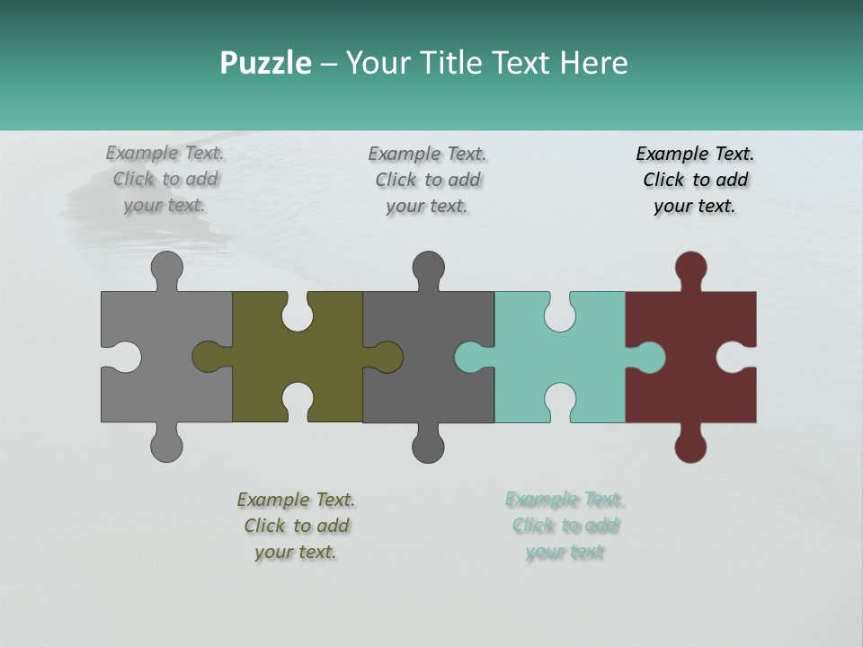 Calmer Blue Ocean PowerPoint Template