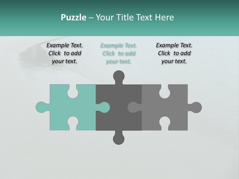 Calmer Blue Ocean PowerPoint Template