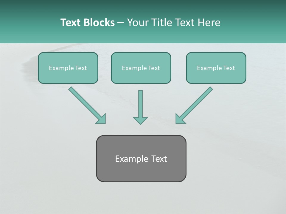 Calmer Blue Ocean PowerPoint Template