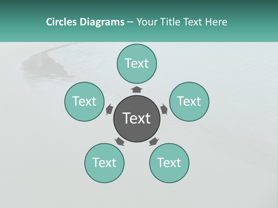 Calmer Blue Ocean PowerPoint Template