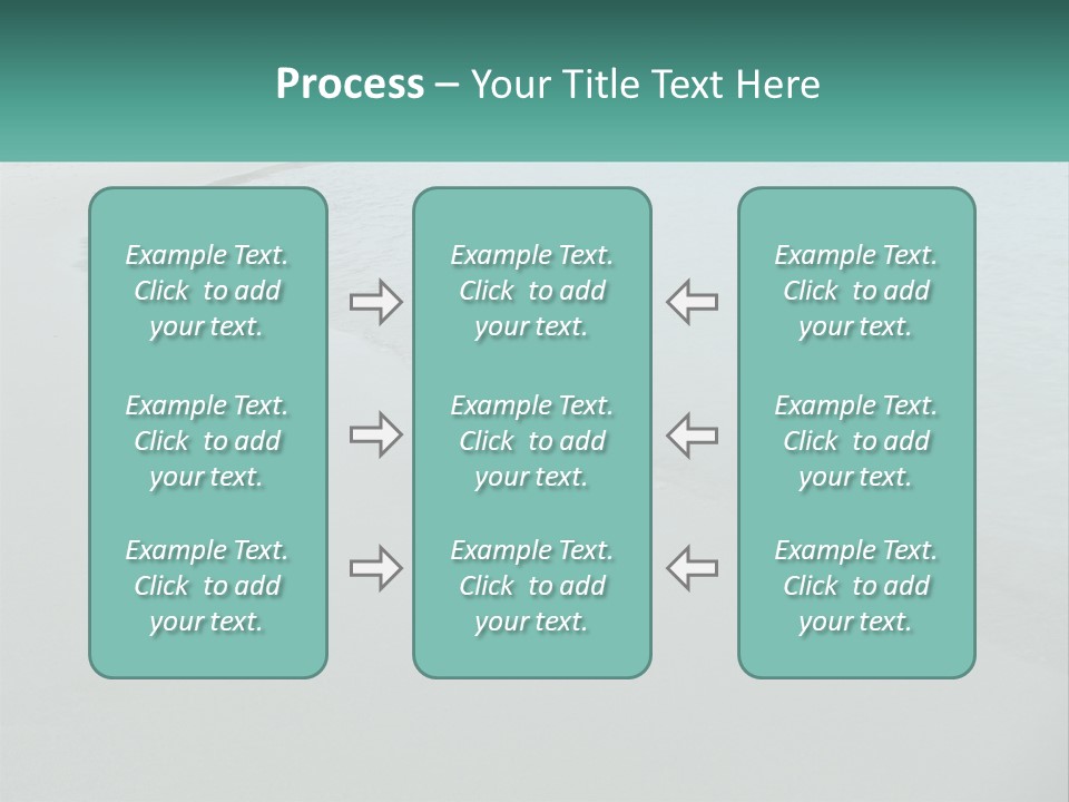 Calmer Blue Ocean PowerPoint Template