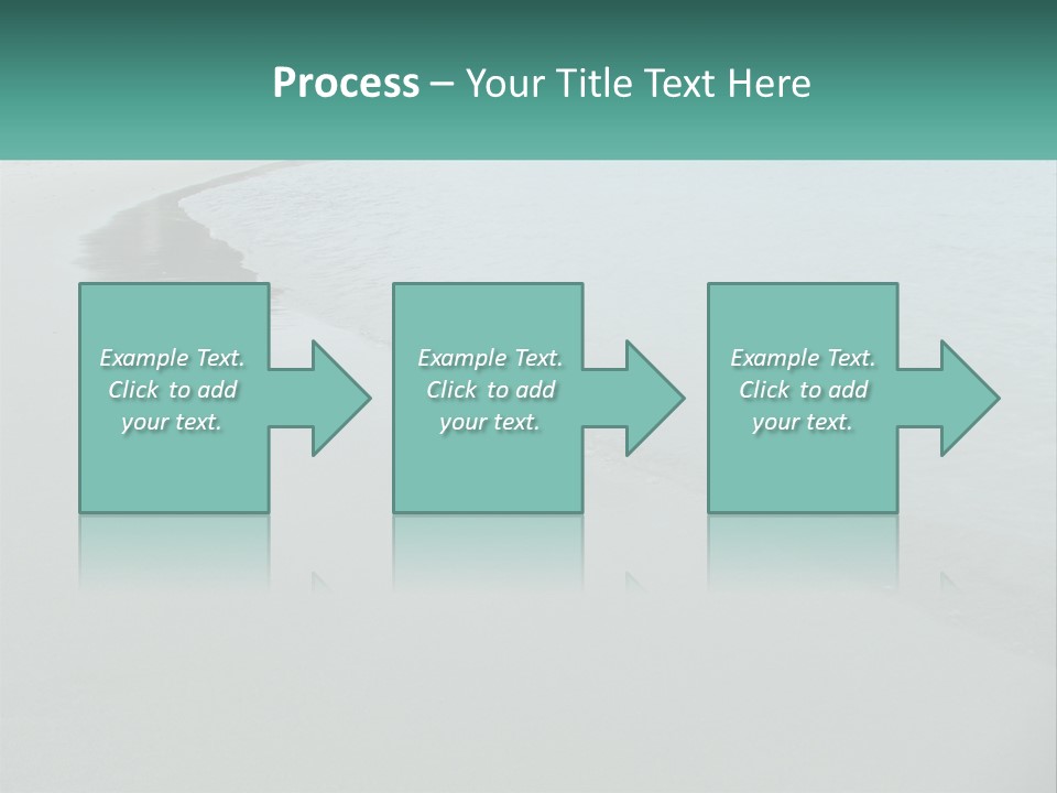 Calmer Blue Ocean PowerPoint Template