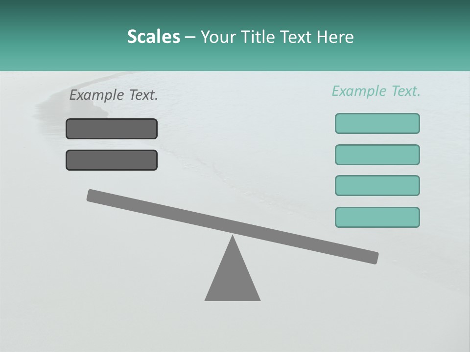 Calmer Blue Ocean PowerPoint Template