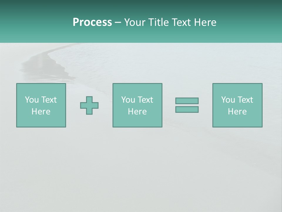 Calmer Blue Ocean PowerPoint Template