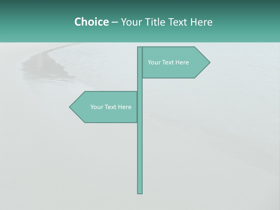 Calmer Blue Ocean PowerPoint Template