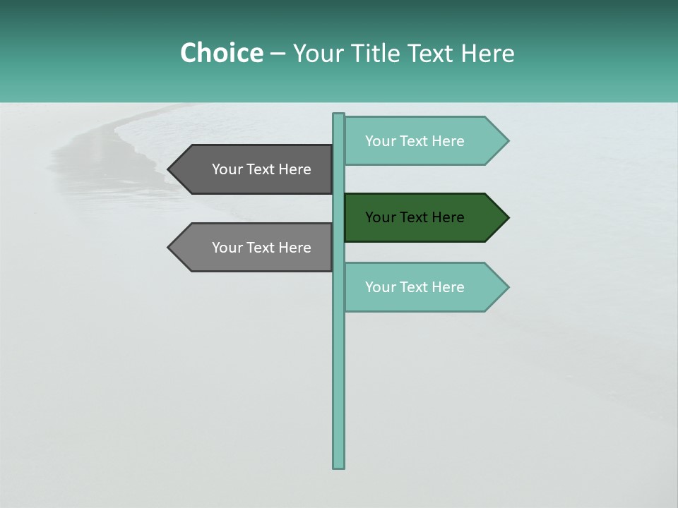 Calmer Blue Ocean PowerPoint Template
