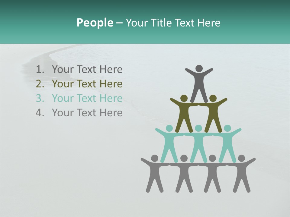 Calmer Blue Ocean PowerPoint Template