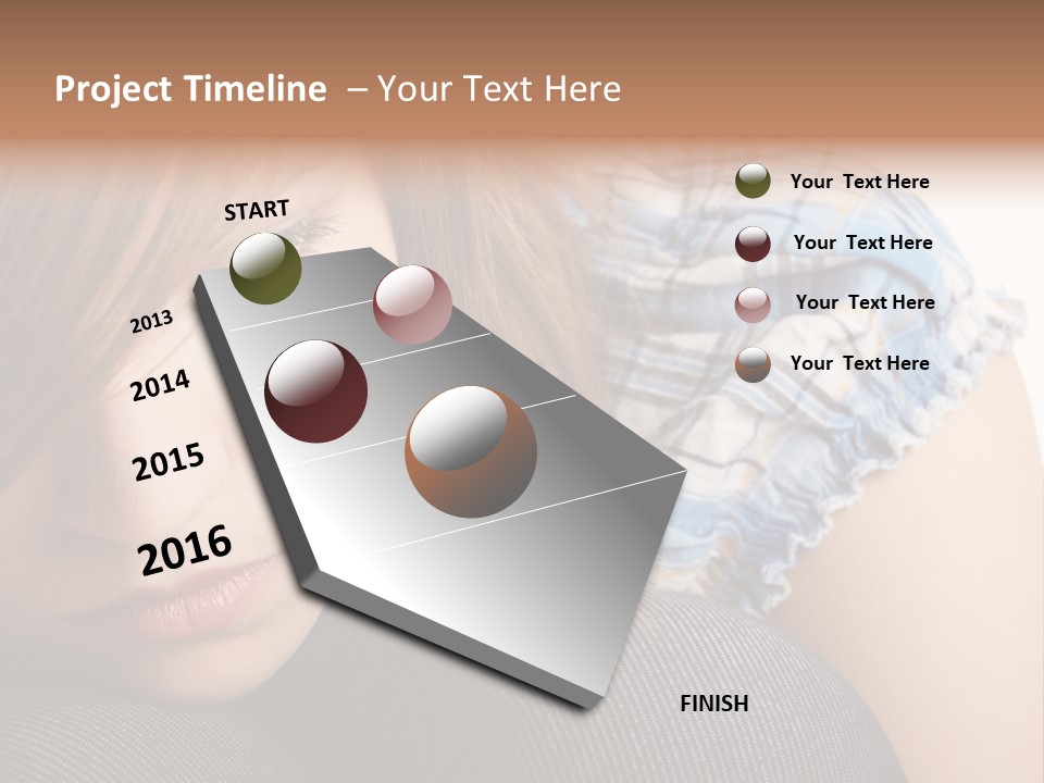 Stress Contemplation Worried PowerPoint Template