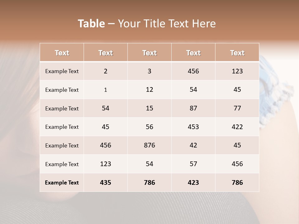 Stress Contemplation Worried PowerPoint Template