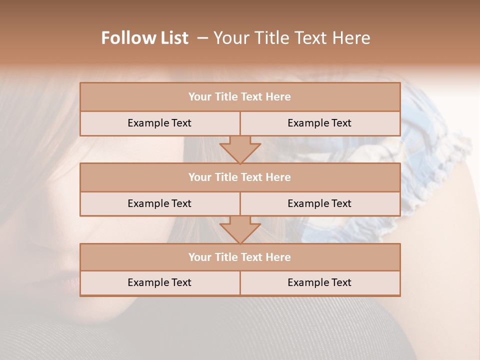 Stress Contemplation Worried PowerPoint Template