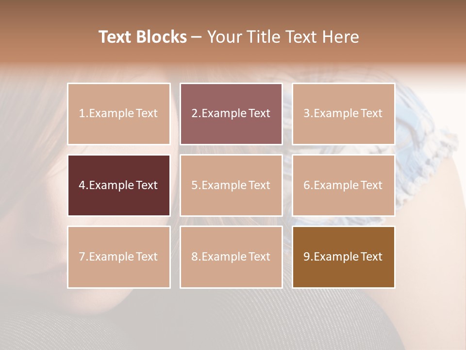Stress Contemplation Worried PowerPoint Template