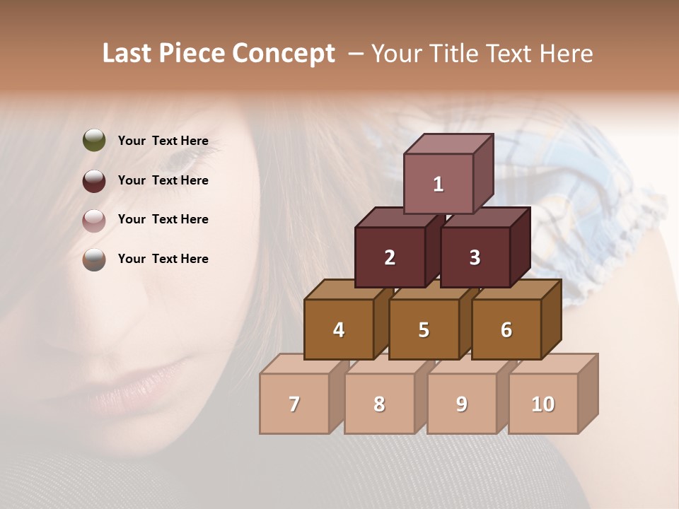 Stress Contemplation Worried PowerPoint Template