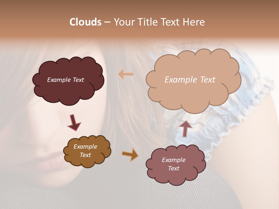 Stress Contemplation Worried PowerPoint Template