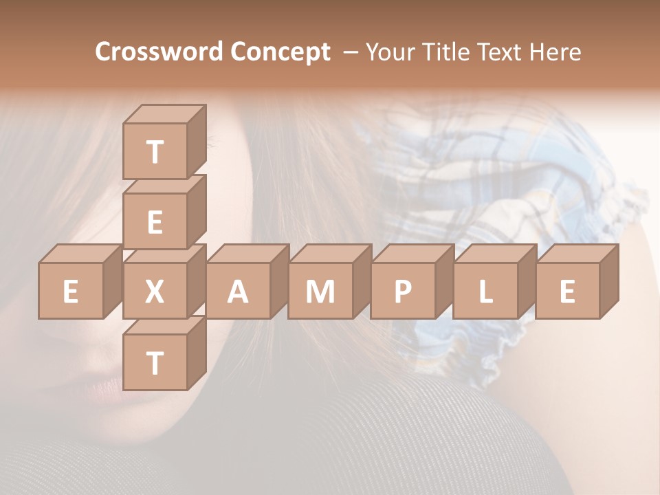 Stress Contemplation Worried PowerPoint Template