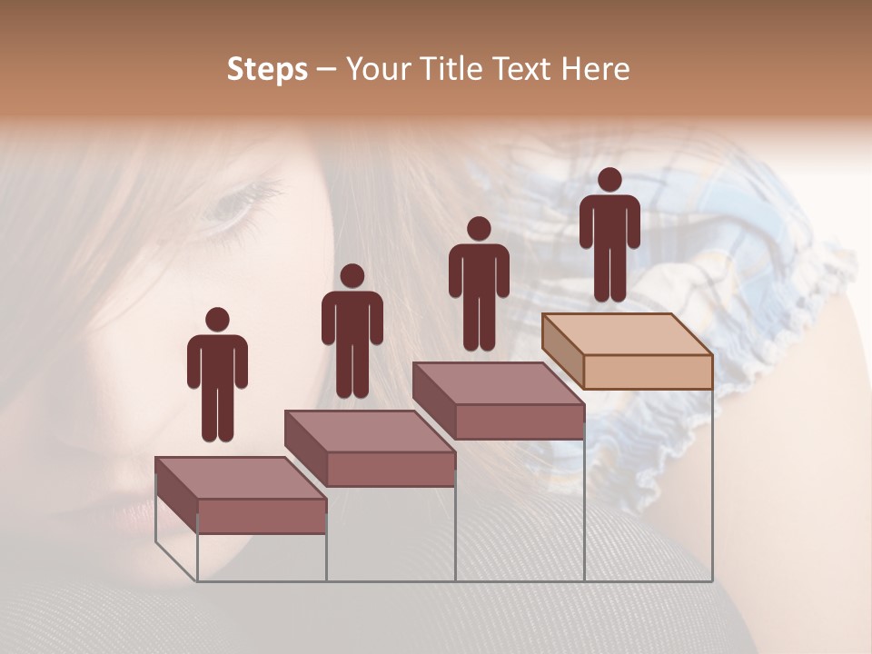 Stress Contemplation Worried PowerPoint Template