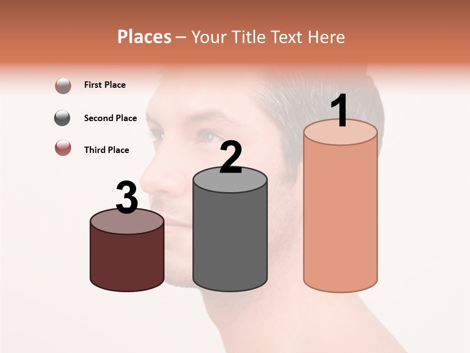 Charismatic Hair Style PowerPoint Template