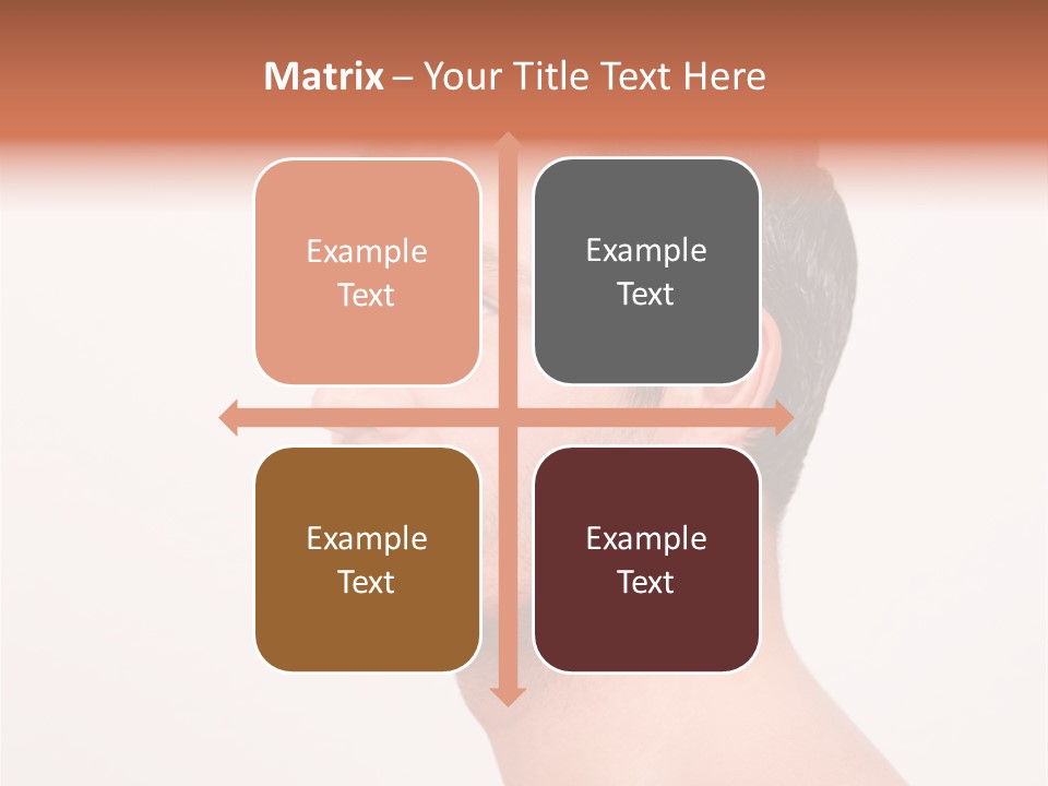 Charismatic Hair Style PowerPoint Template