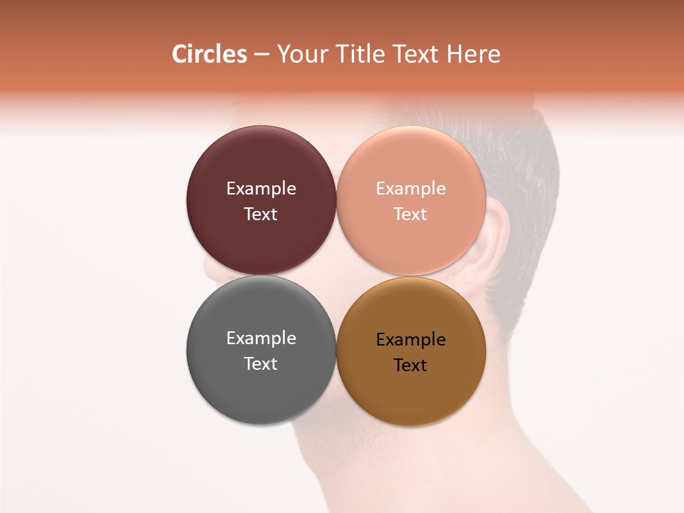 Charismatic Hair Style PowerPoint Template