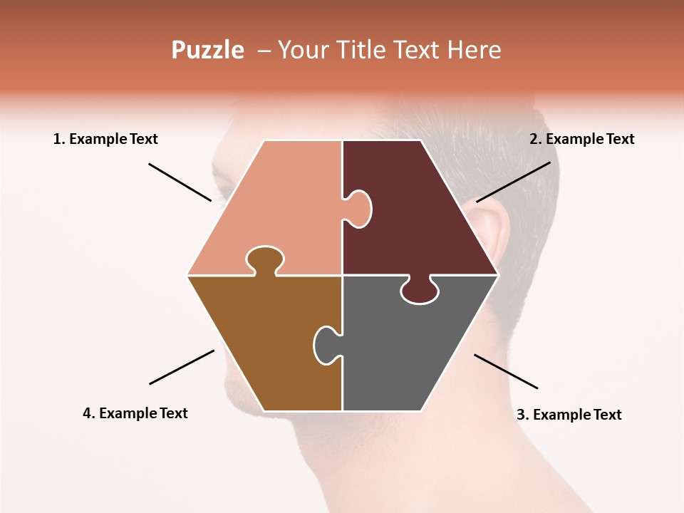 Charismatic Hair Style PowerPoint Template