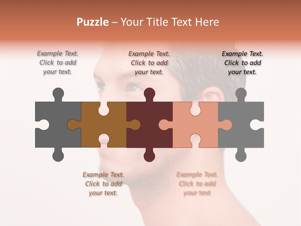 Charismatic Hair Style PowerPoint Template